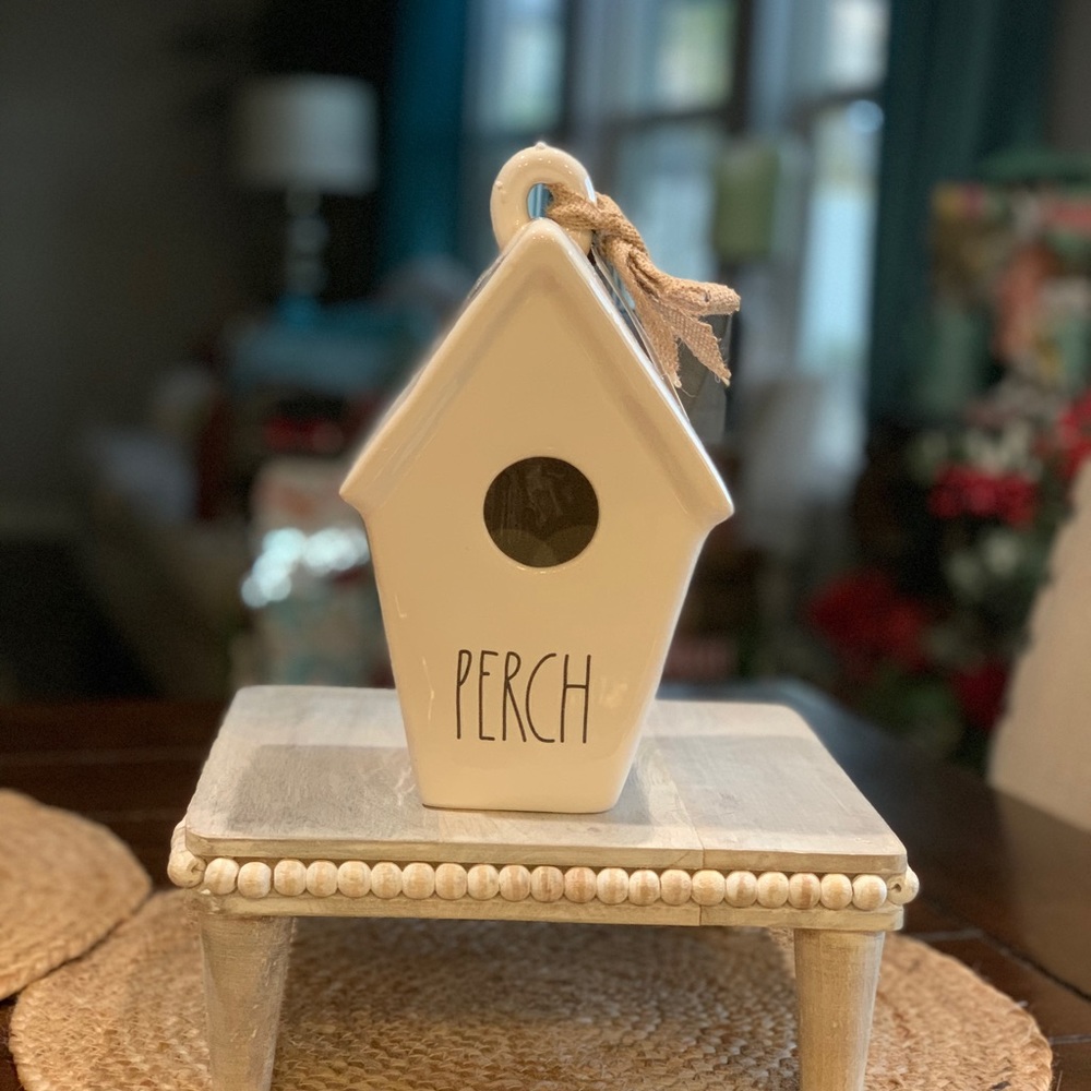 Rae Dunn “Perch”Birdhouse